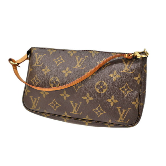 Louis Vuitton Canvas Pochette Pouch Accessory Monogram Accessoires - Picture 1 of 6